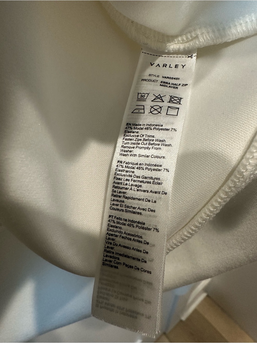 Varley half zip medium - Picture 5 of 6